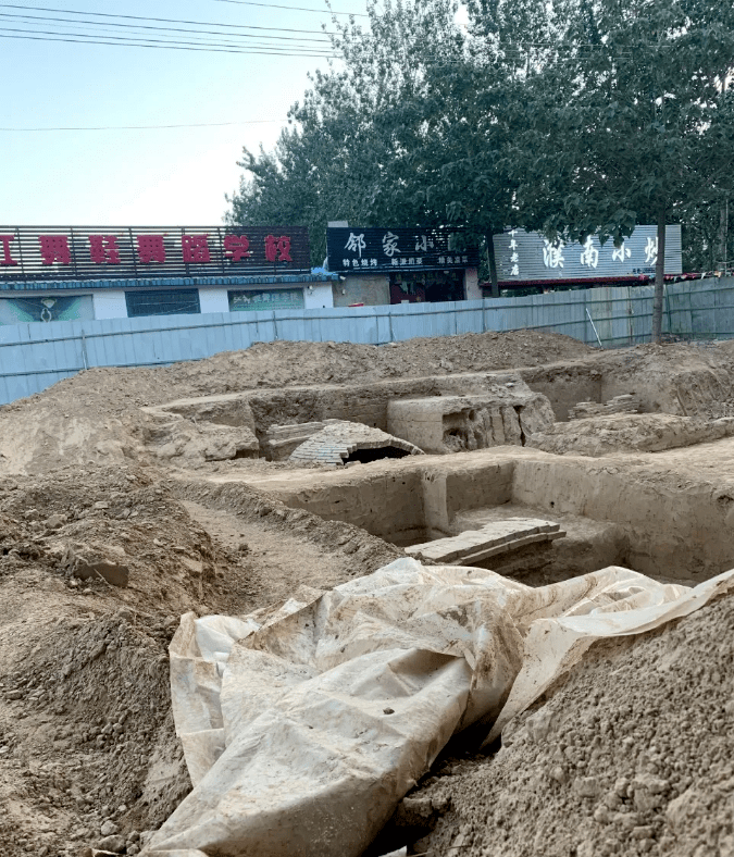 震撼濮阳这个地方发现大型古墓群