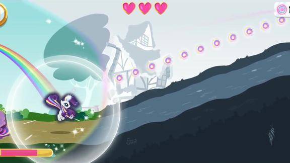 小马宝莉彩虹跑将珍奇小马驹的技能居然可以吸收彩虹能量吗