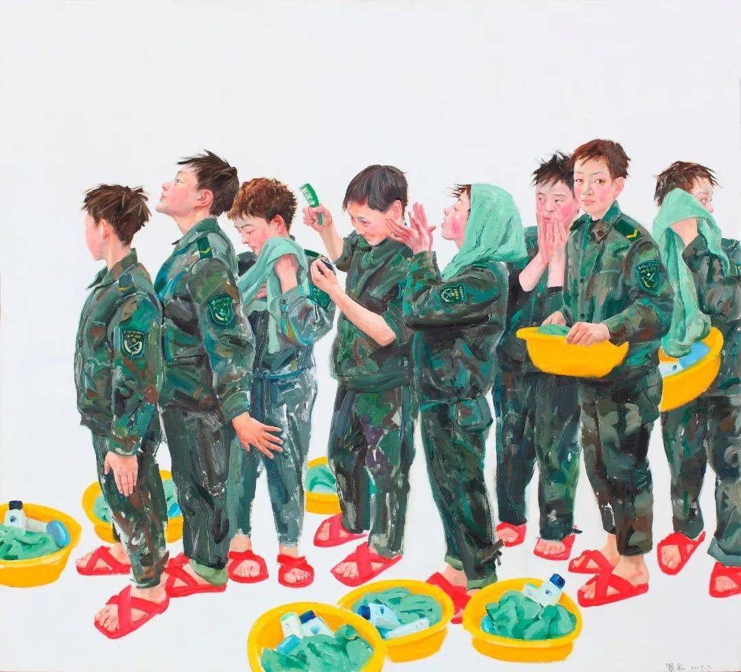 罗敏:进入北京画院之前,我在部队有十几年的军旅生活,我的生活创作都