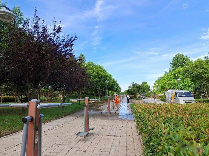 汛情缓解,纱帽江滩公园大门开启