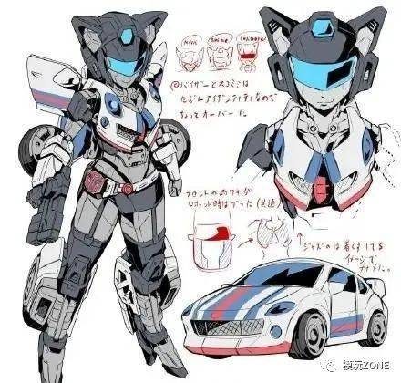 靓图变形金刚人物机娘化其实也是不错滴