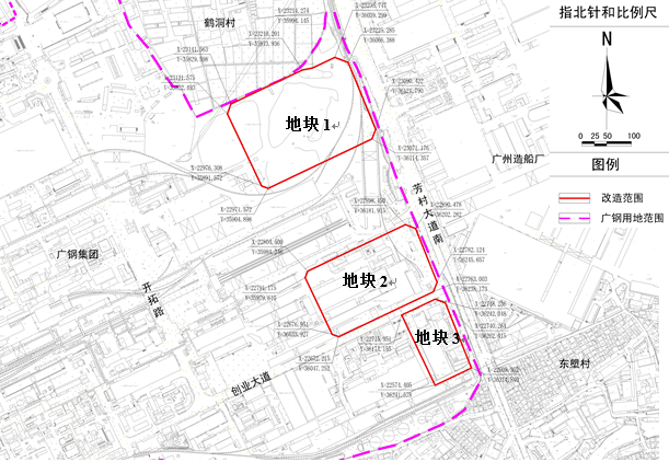 廣鋼又有大動作!擬建廣州西首個樂活共享soho辦公樓_地塊