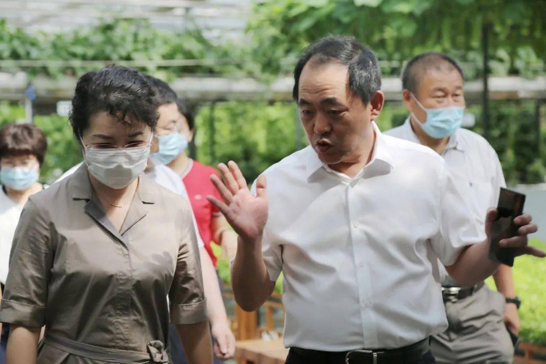 贾丽娜副市长视察第十九届长春农博会疫情防控工作