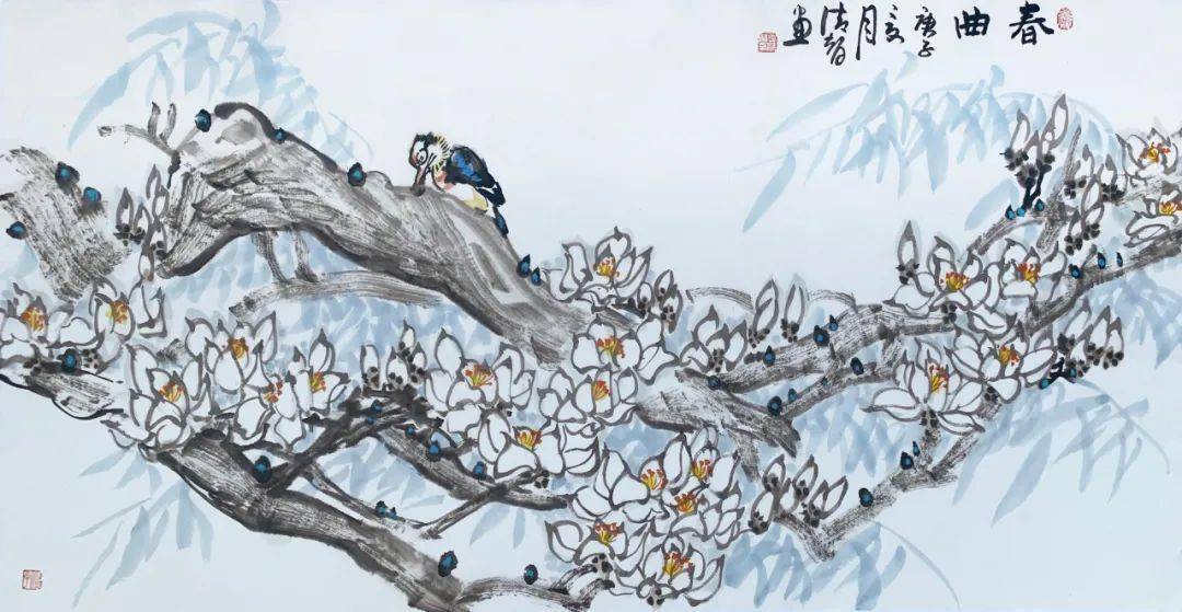 一日一画张清智秋趣