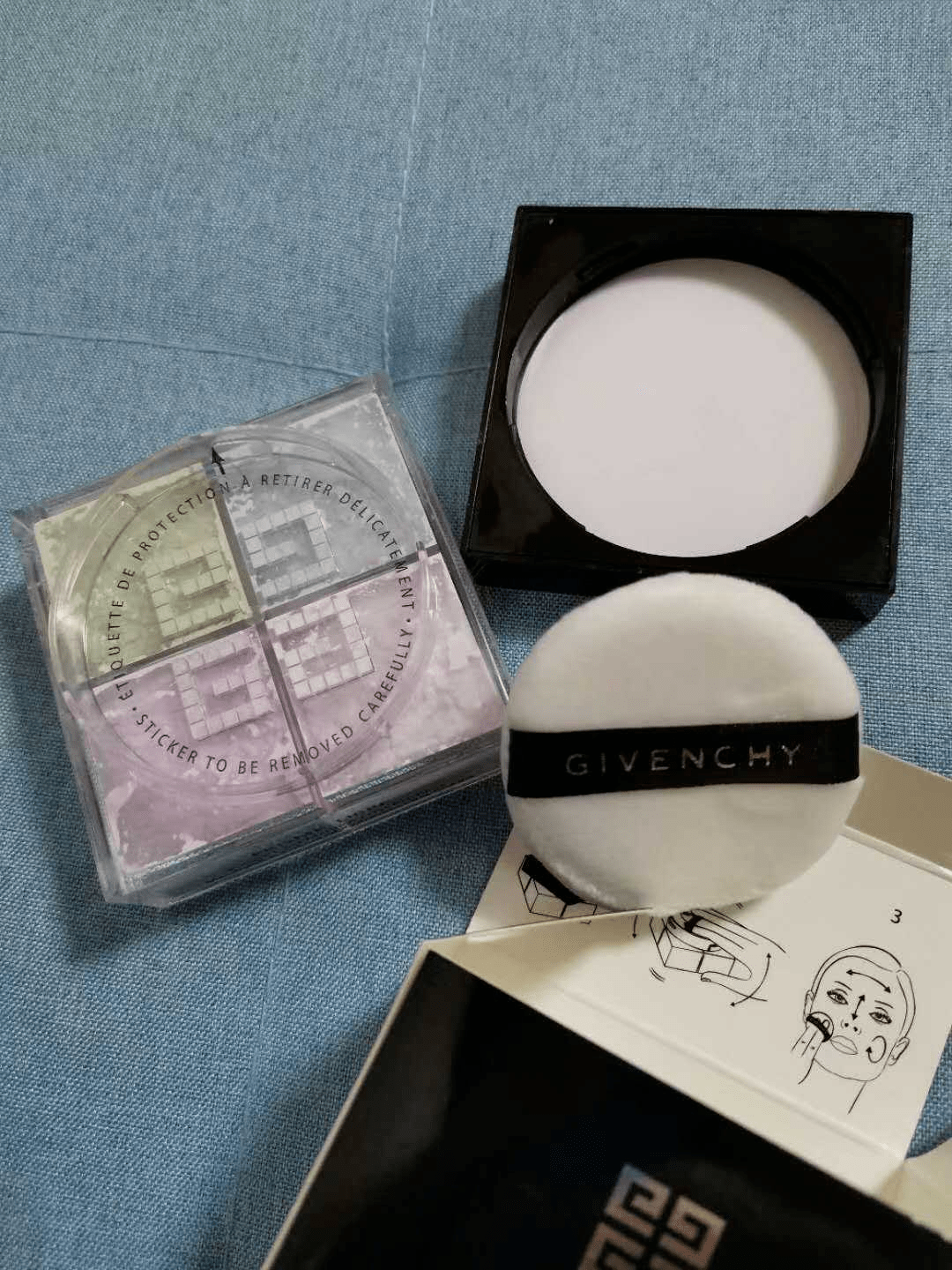 givenchy紀梵希散粉四宮格定妝粉細膩粉質控油持妝