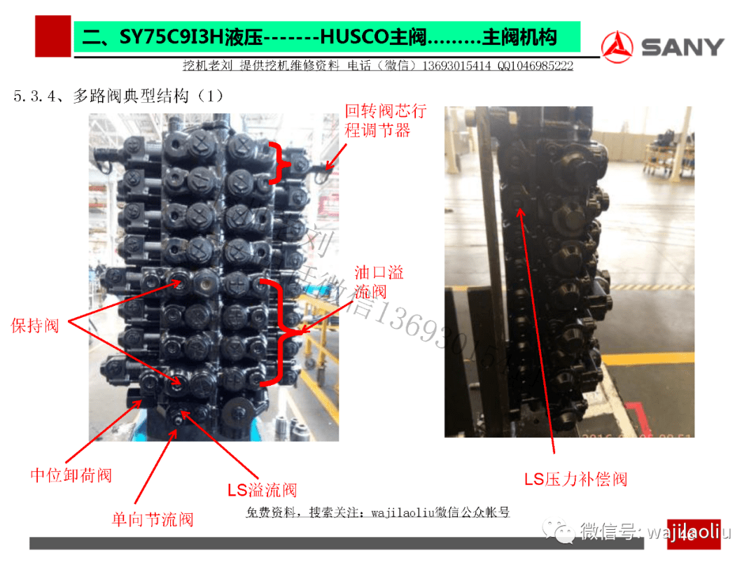 三一回转马达解剖图图片