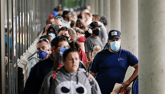 美国7月失业率为10.2%,650万人失业逾三个月