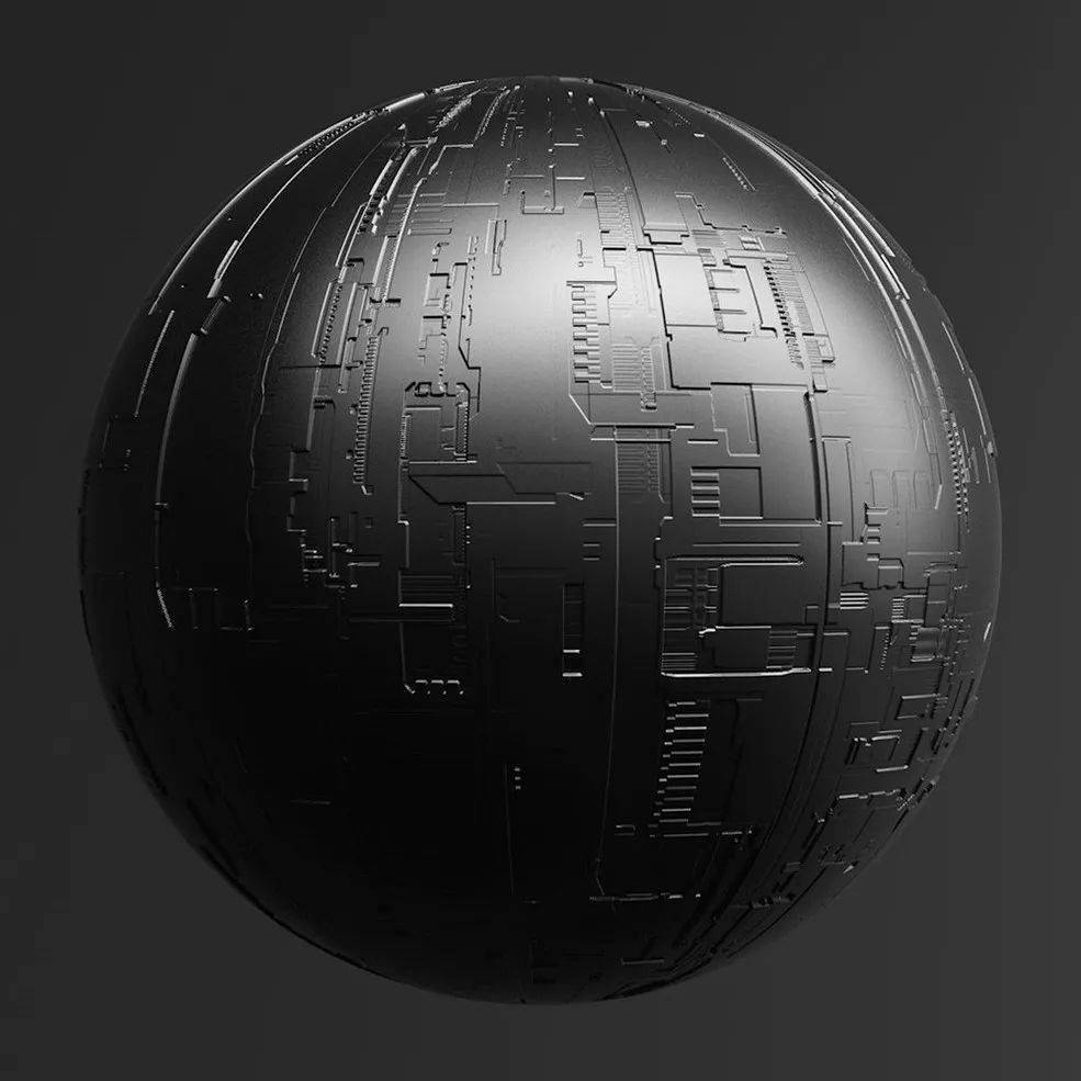 210个赞210张科技感6k置换贴图