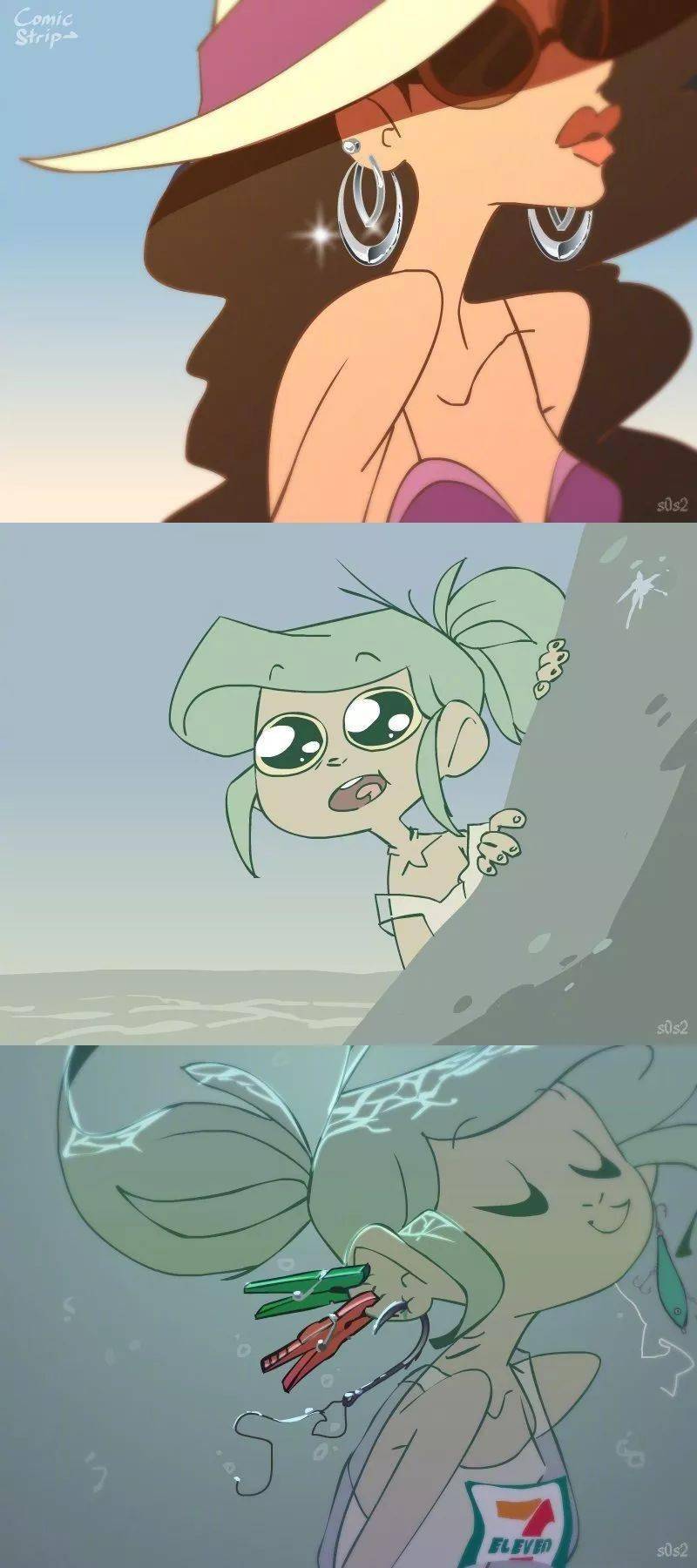 海洋里的小美人鱼