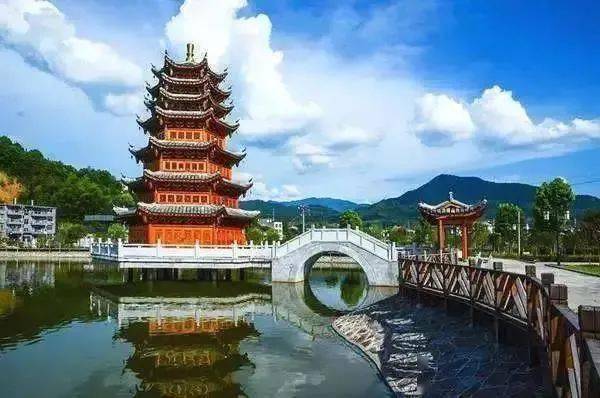 特惠顺昌399元万佛石窟合掌岩观静山植物园元坑古镇文昌桥观光一日游