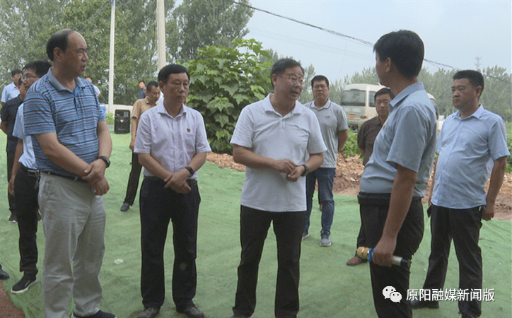 新乡市副市长武胜军莅原调研黄河滩区农村人居环境整治暨黄河清四乱