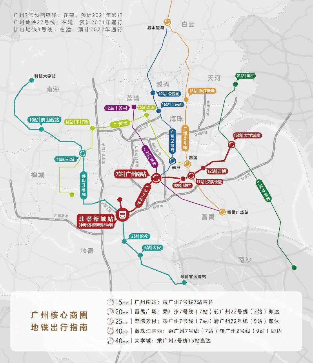北滘地铁规划图图片
