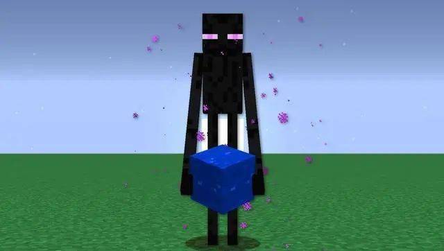 周趣图分享,mc中的末影人抱过哪些方块?小到害怕,大到难以想象