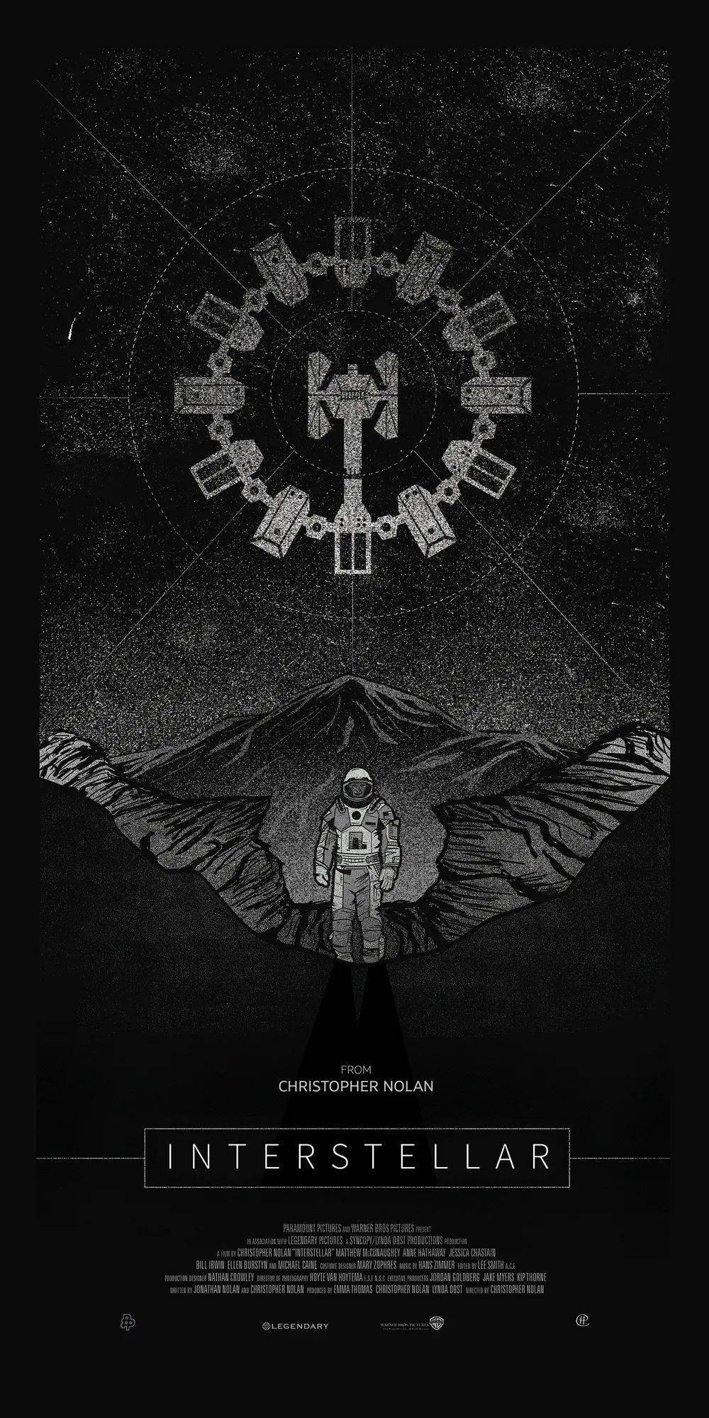 原来《星际穿越》还有那么多好看的海报