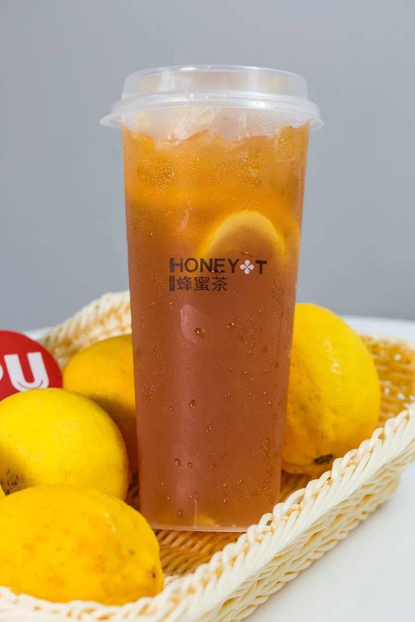 奥园国际中心￥66秒14元蜂蜜茶4选1百香果柠檬茉莉蜂蜜手打柠檬茶天然