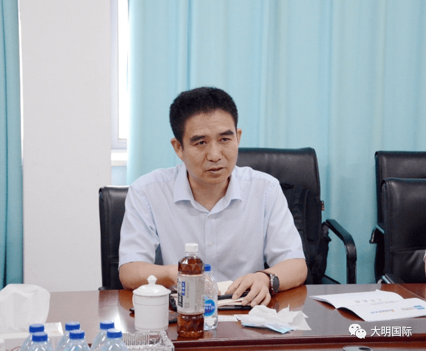 河钢钢研院齐建军副院长一行来访大明靖江基地