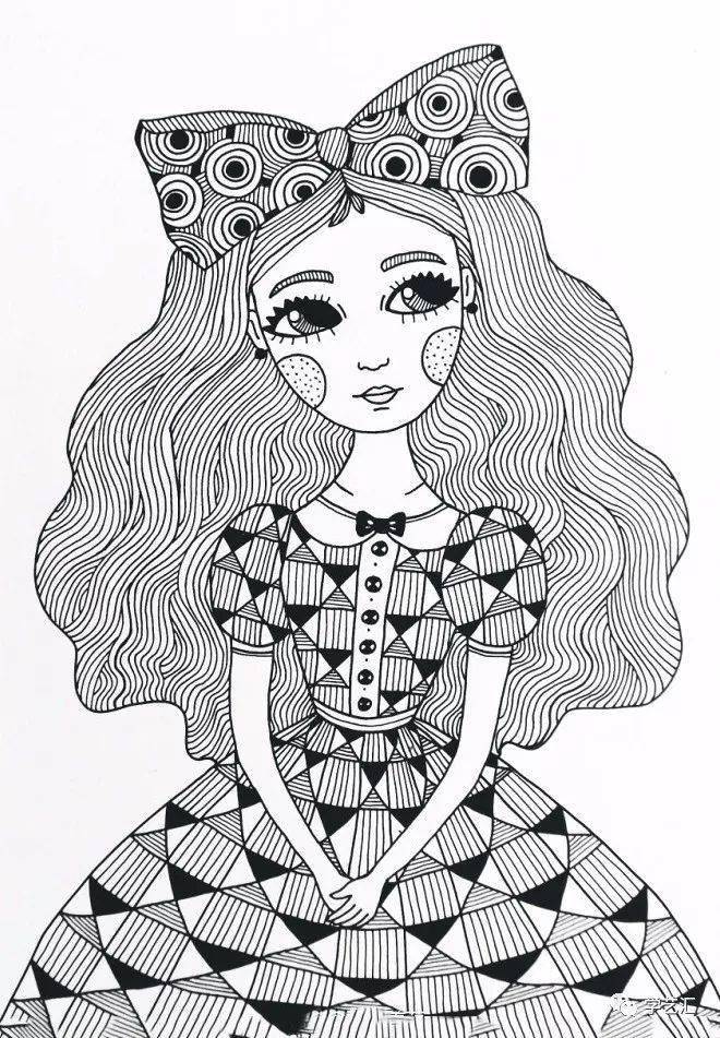 儿童画教程 | 怎样教好儿童线描?