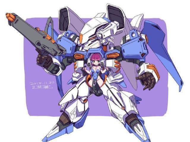 q版可驾驶机甲,大家能认出它们都是什么机体吗?