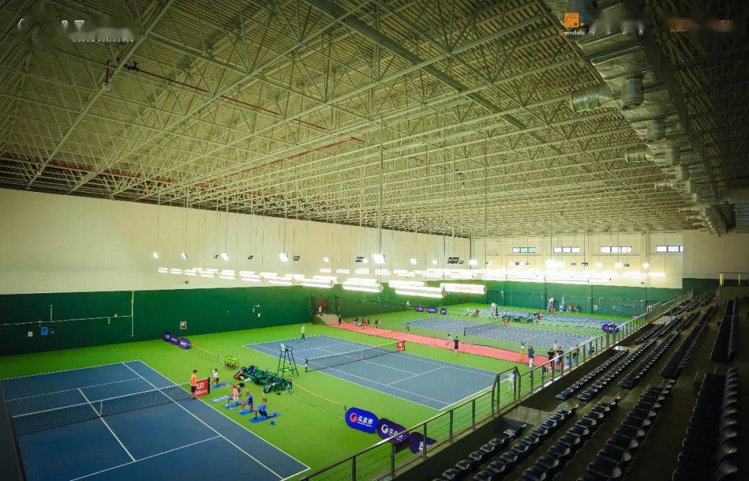 (坪山国际网球中心实拍图)2018年1月,金地集团助力深圳获得了2019