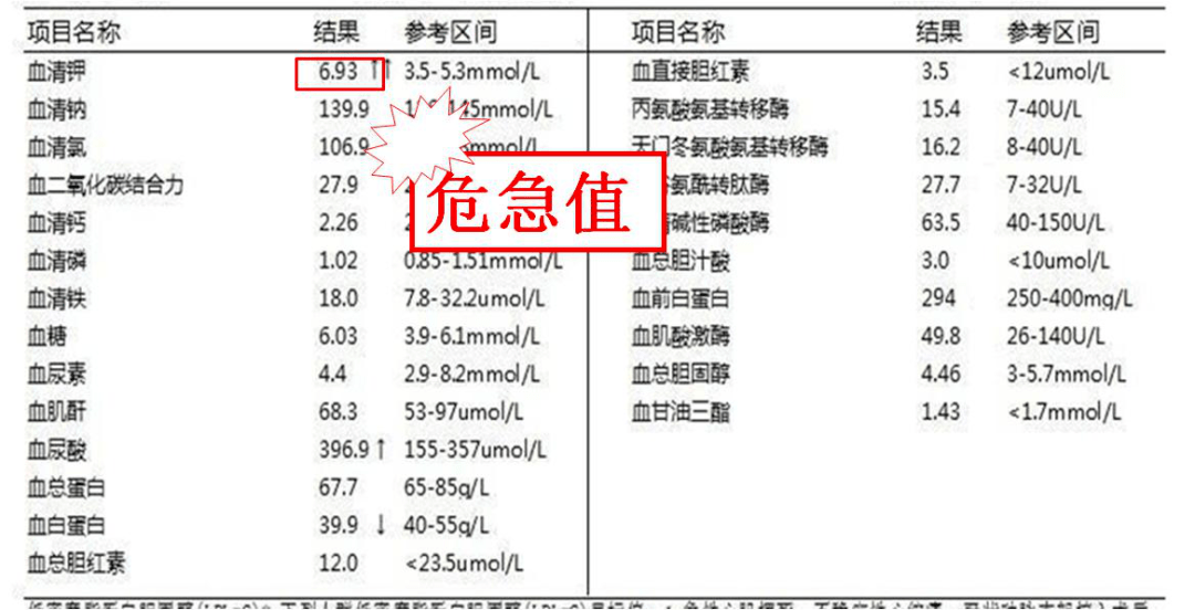 實驗室檢查:圖片來源:作者提供(血常規檢測結果)圖片來源:作者提供(血