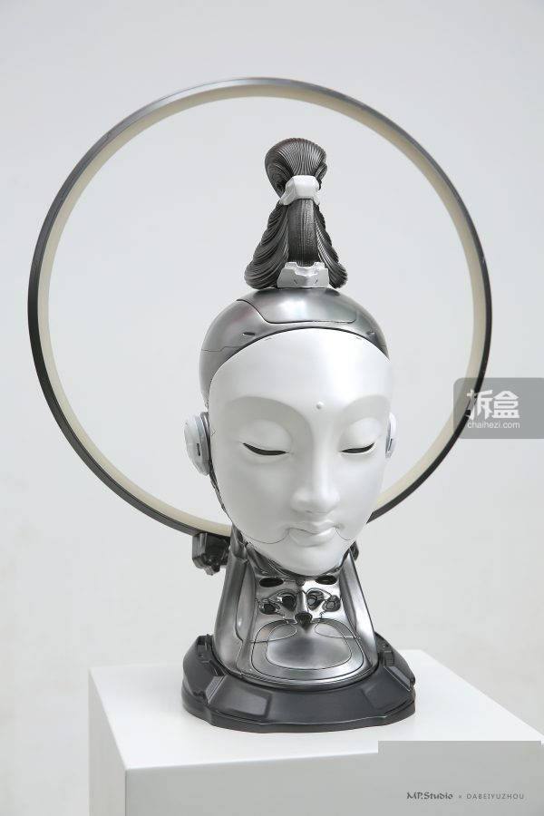 MP x 大悲宇宙 林琨皓 东方赛博格 仿佛未来 未来仏 雕像-搜狐大视野-搜狐新闻