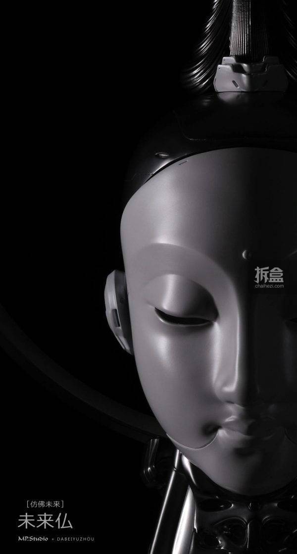 MP x 大悲宇宙 林琨皓 东方赛博格 仿佛未来 未来仏 雕像-搜狐大视野-搜狐新闻