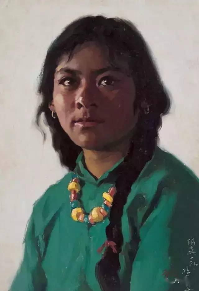 八雅轩丨【艺术经典】靳尚谊油画人物作品欣赏