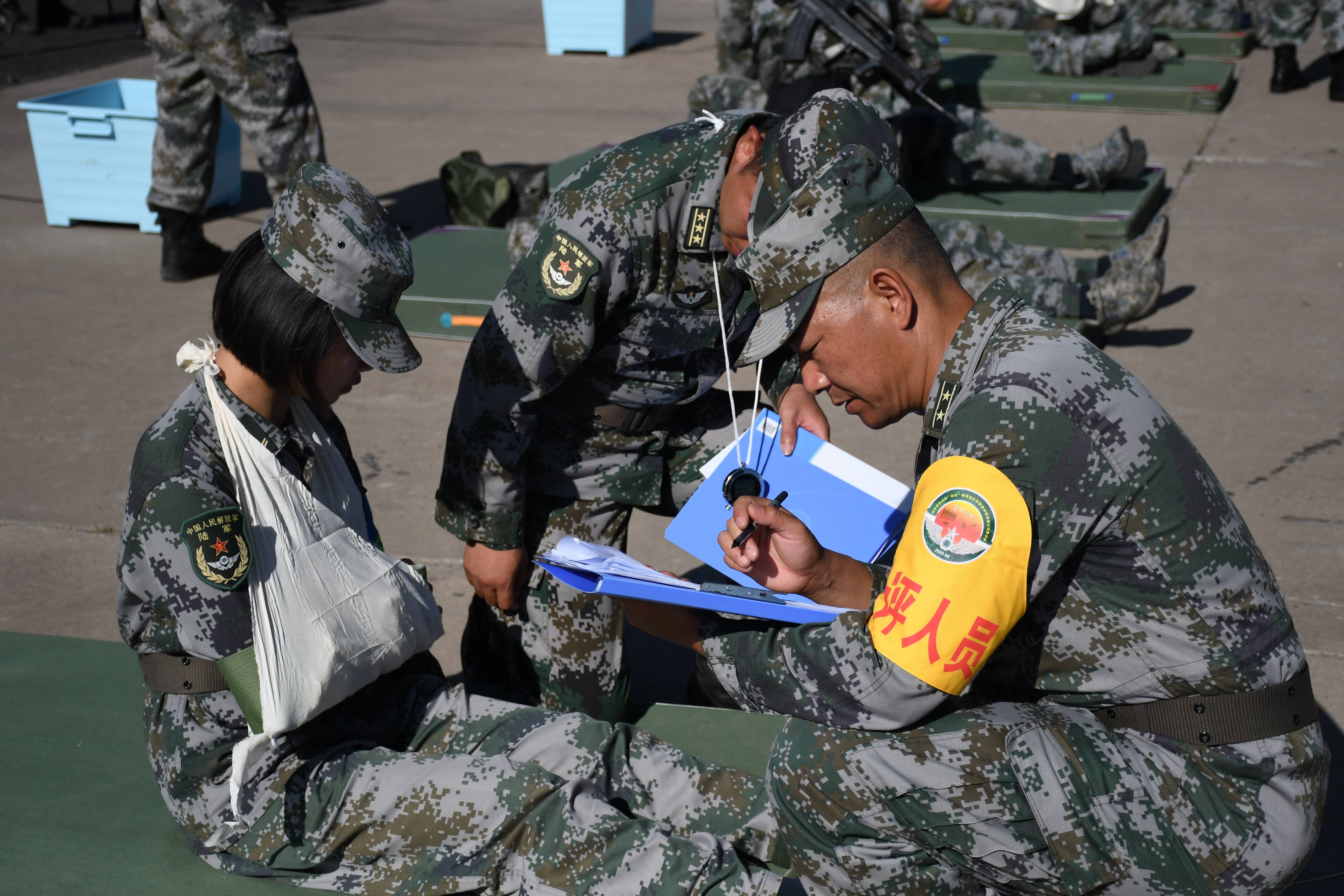 陸軍四會教練員比武提升新兵訓練質效