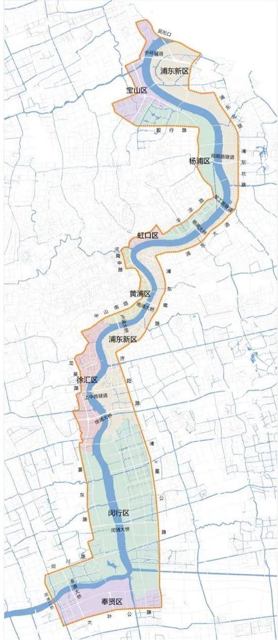 长度61公里,总面积约201平方公里;苏州河上海市域段,长度50公里,总