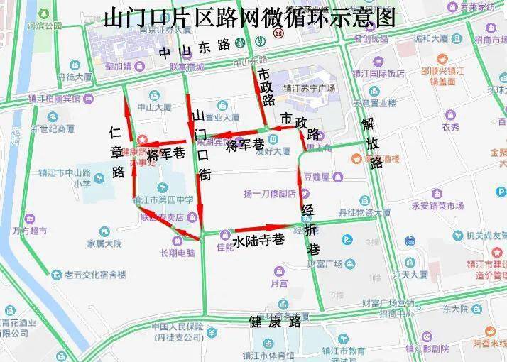 许昌单行道示意图图片