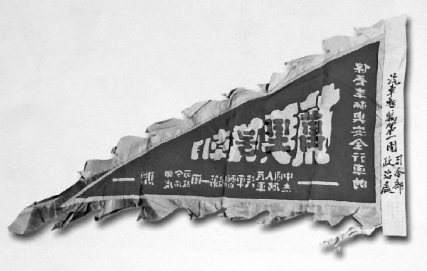 文物中的抗美援朝丨杨从芳的“万里号”奖旗_汽车