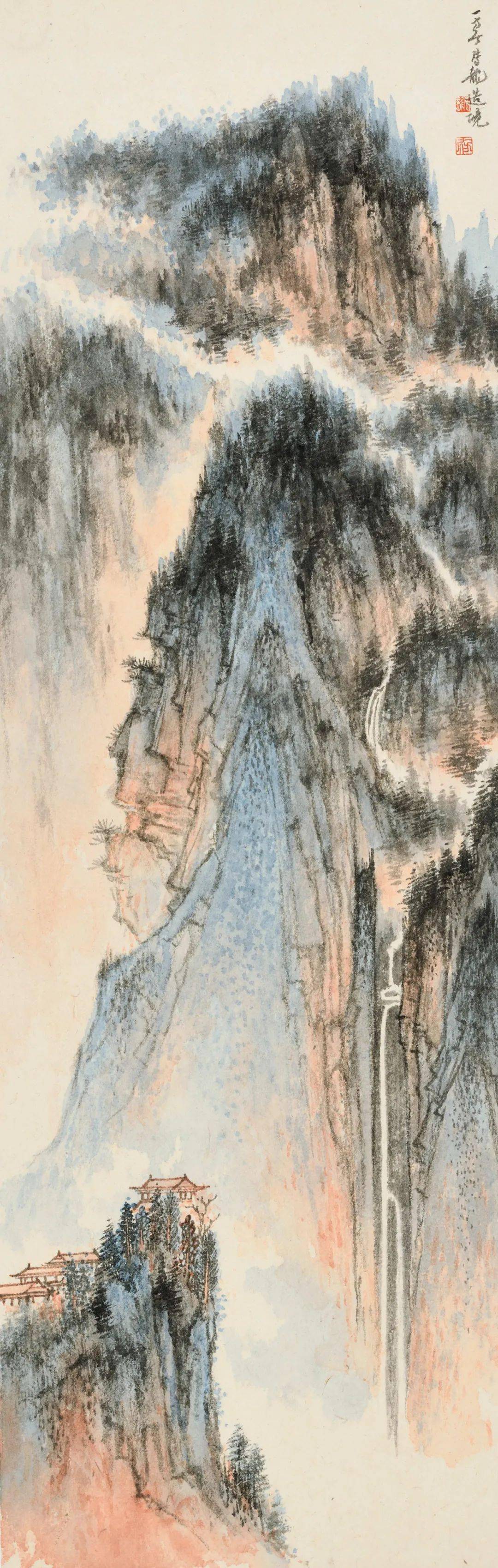 拍卖预展云山之美马龙山水画专场