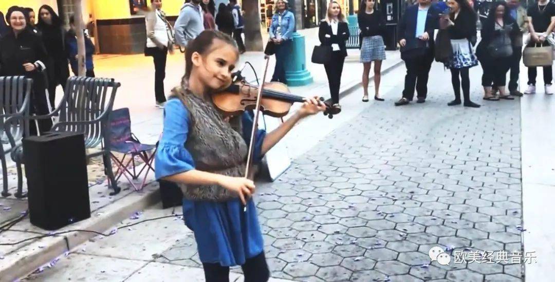 欧美经典音乐情不自禁坠入爱河小提琴女孩卡罗琳娜