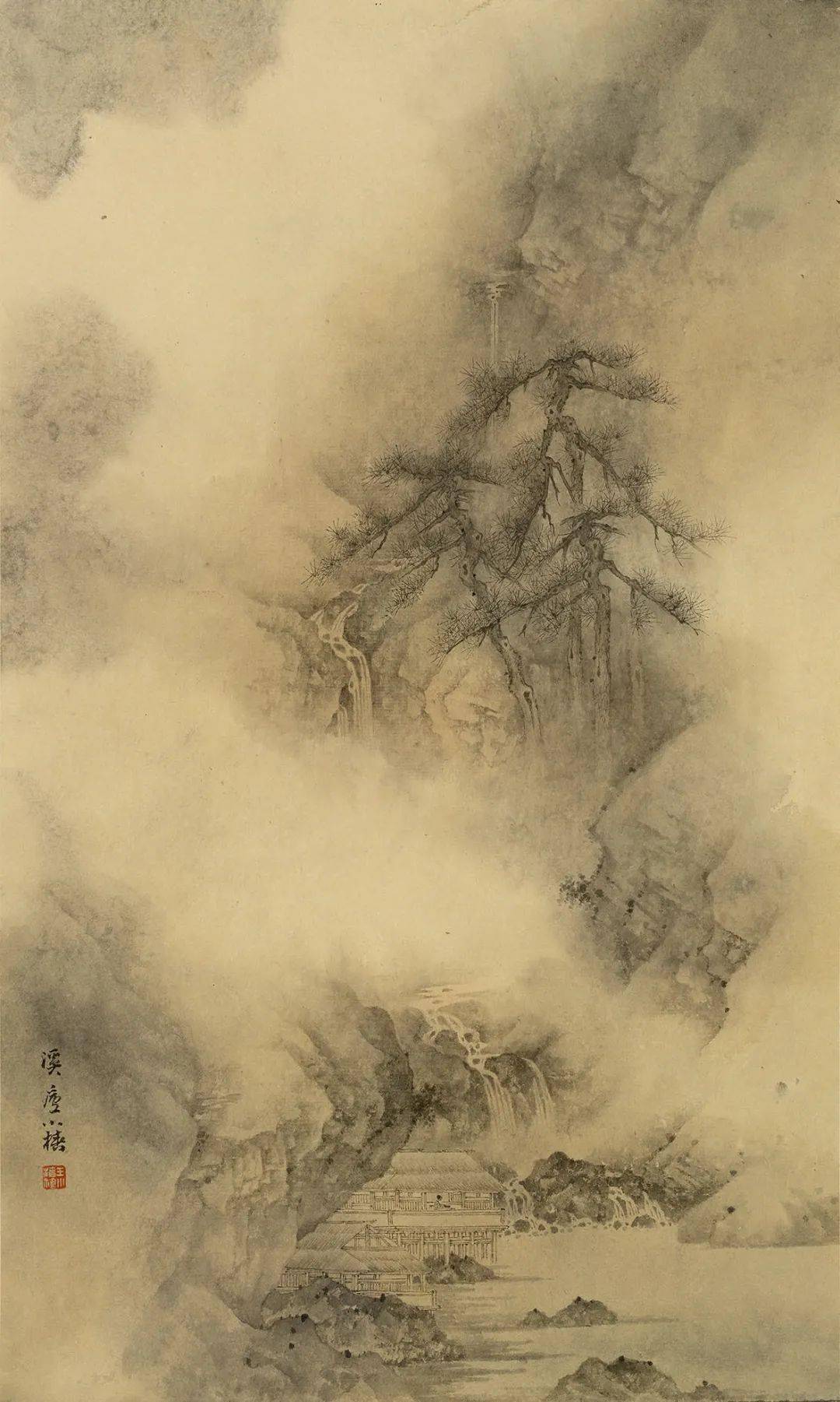 画吴建印 《小城暮色》 中国画吴建印 《托也多印象》 中国画李金友