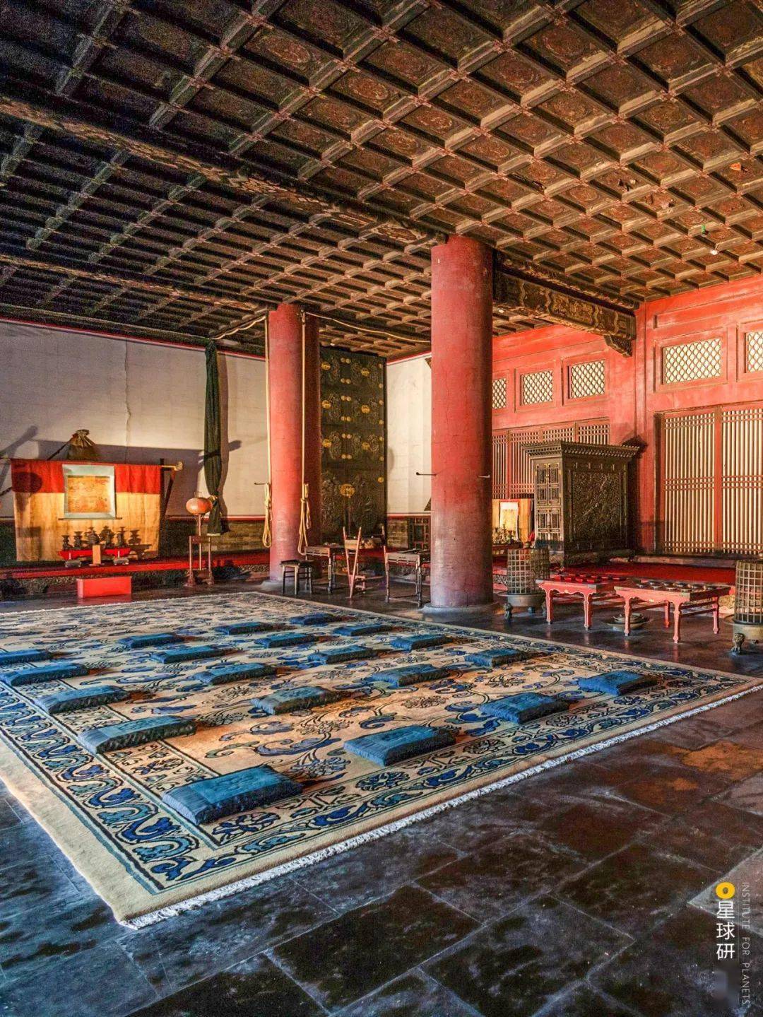 ▼(坤宁宫的祭祀区域,摄影师@柳叶氘)用于举行萨满教祭祀坤宁宫也曾被
