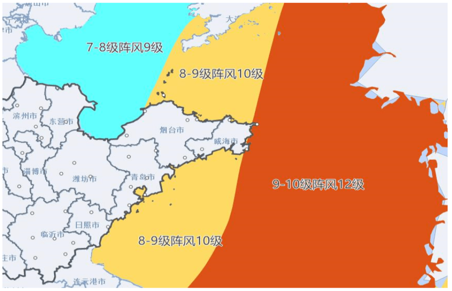 相关水域水上作业和过往船舶采取积极的应对措施,加固港口设施,防止