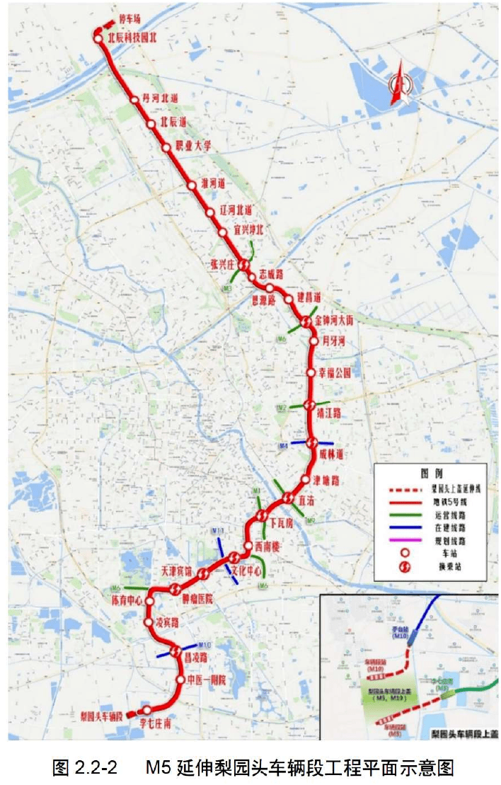 天津市城市轨道交通建设规划拟调整项目一览