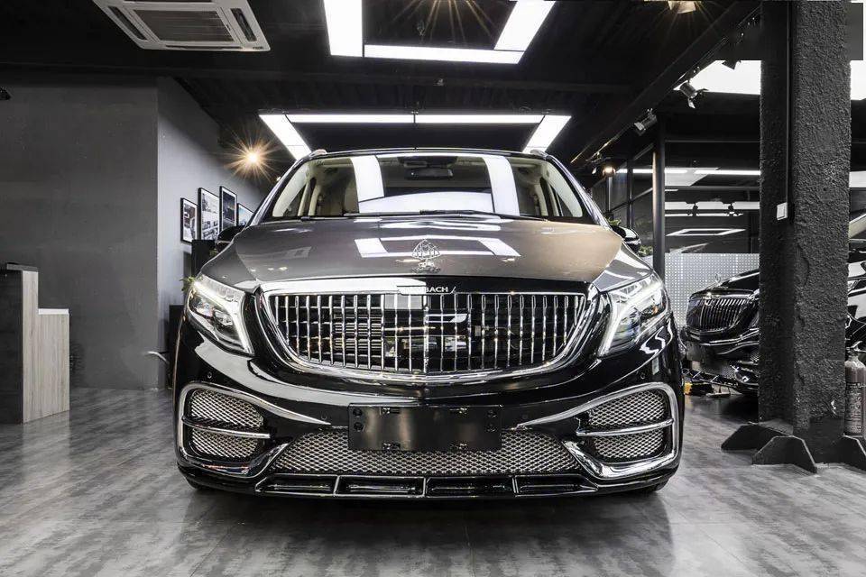 黑金双拼色丨迈巴赫立标,带隔断大七座!