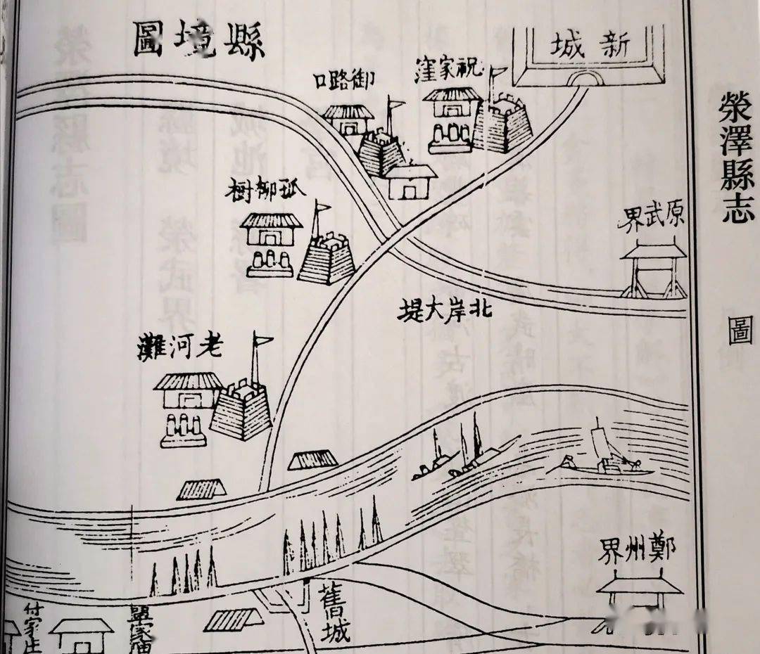 据乾隆13年《荥泽县志》图例及1985年《祝楼乡志》记载,明清时期,北京