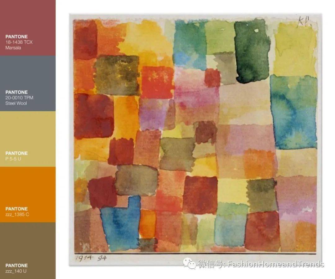 包豪斯风格里最会用颜色的大师保罗·克利,方块下的色彩世界#fashion