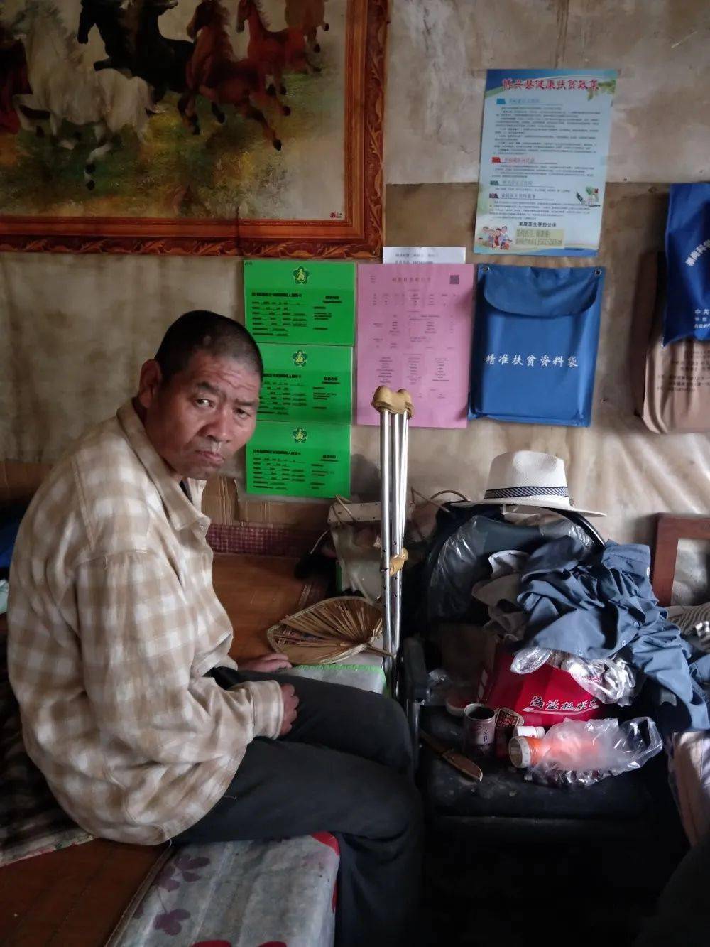 博兴一贫困户给政府送了