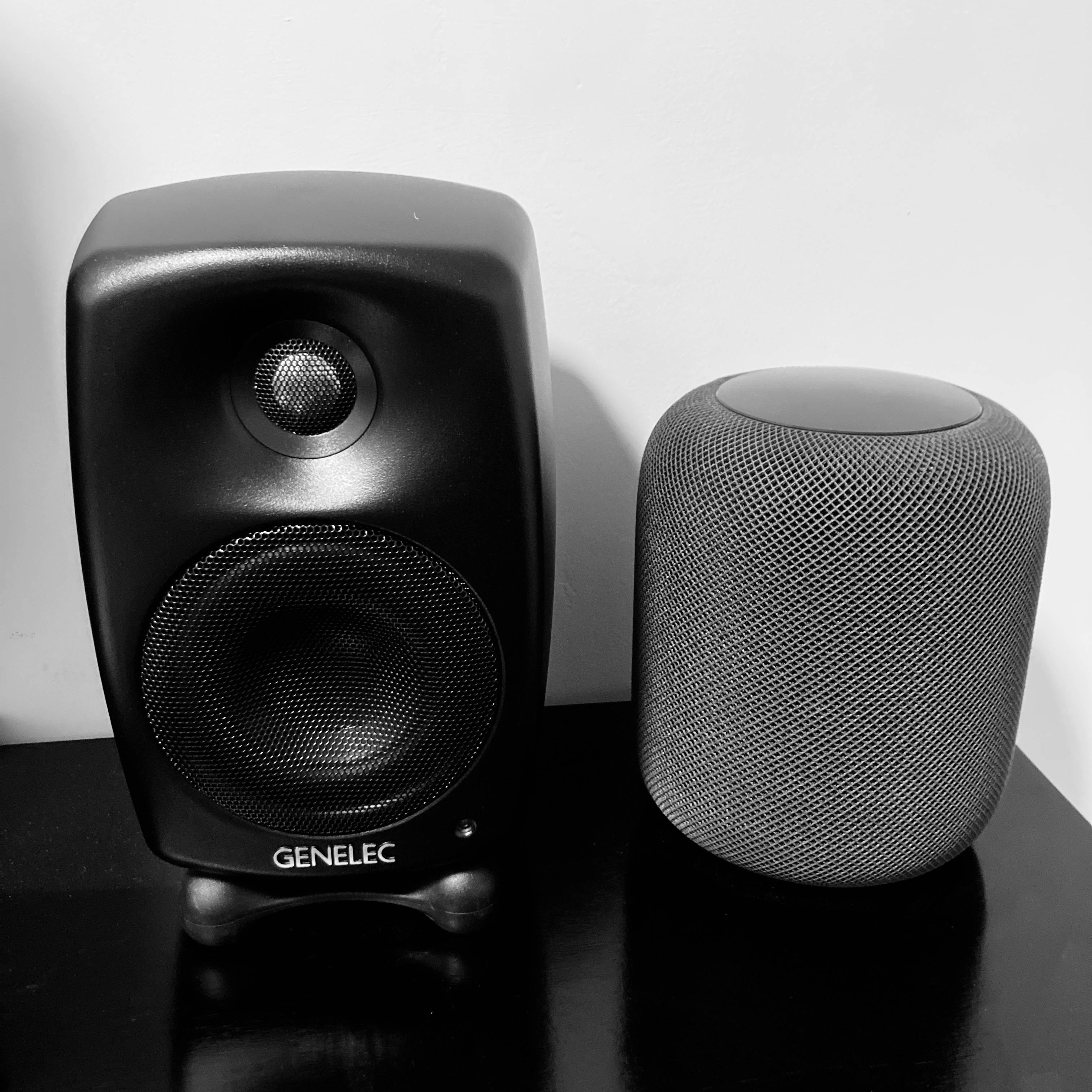桌面音响的最终归宿真力genelec21立体声体验