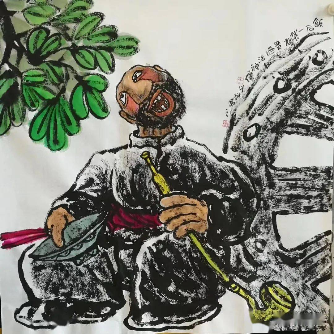 《寻艺之旅》民俗彩墨画第一人