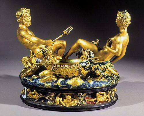 你们猜文艺复兴的贵族用什么装盐?_切利尼