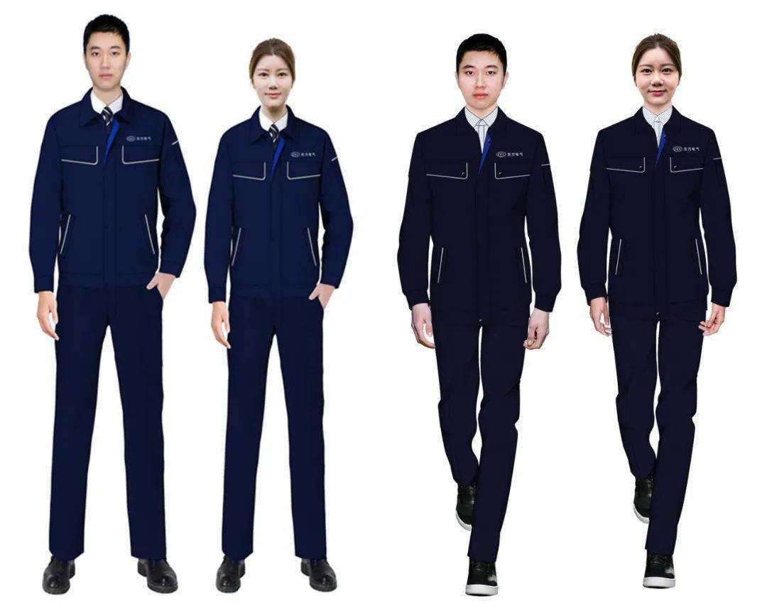 东方电气新款工作战袍款式出炉快来pick