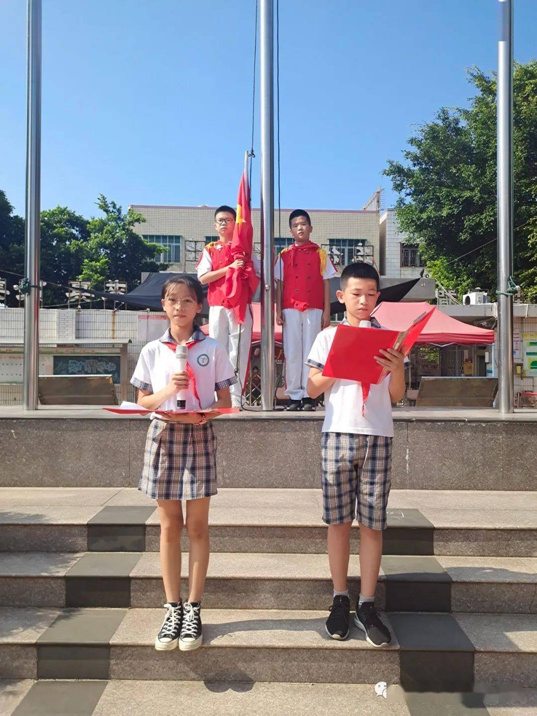 英林中心小学举行2020年秋季我们同成长开学典礼暨新生入学欢迎仪式