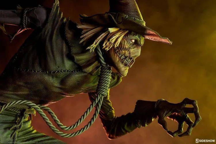 新品预定~ sideshow 300722 21.5寸 dc经典反派 稻草人