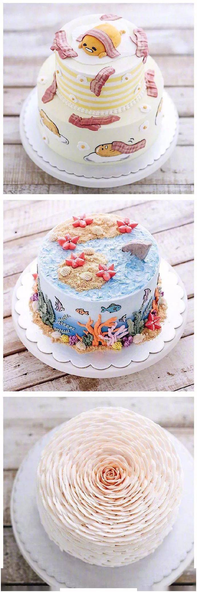 如此唯美的蛋糕,只想365天都过生日!