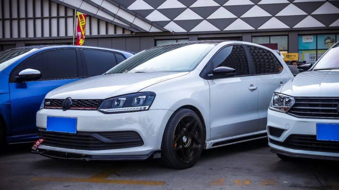 青岛车友改装大众 polo,这排气声浪实在炸裂!_手机搜狐网