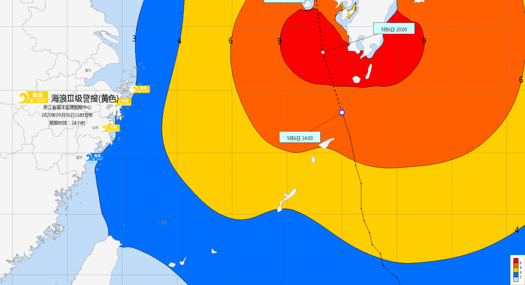 切勿松懈,并及时关注我们在浙江海洋预报网发布的后续预警报